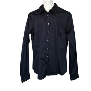 Banana Republic Non Iron Tailored Blouse/Button Down, Size 8P
